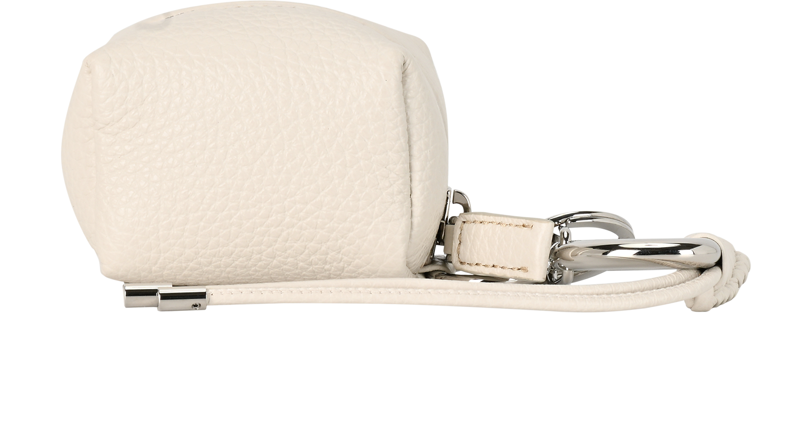 Prada Bag Charm, &pound;450, Accessories, White, Leather/Pony / Calfskin, Back view